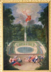 Les Bosquets de Versailles avec Mars et Vénus devant Apollon et Vulcain, 1688